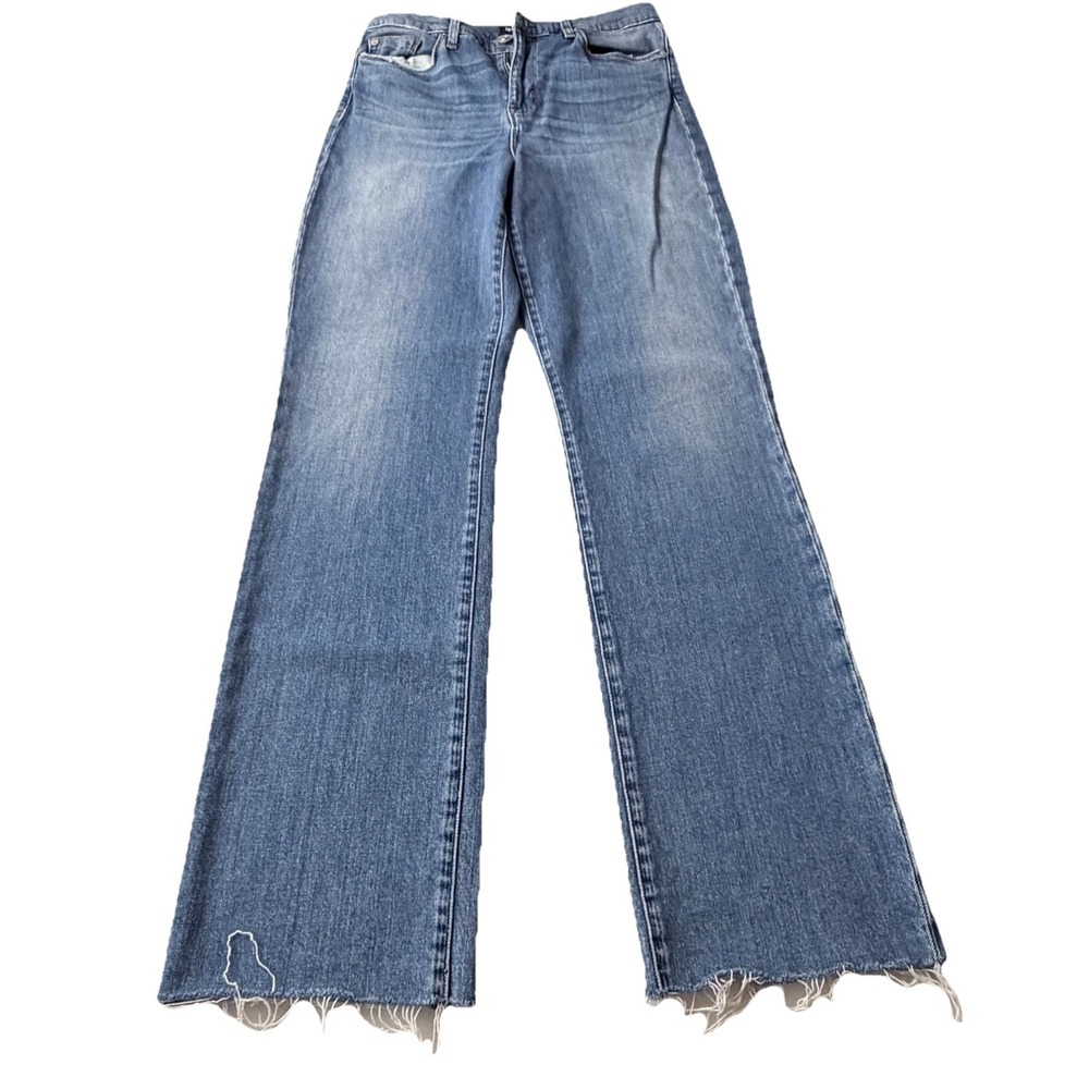 Hudson Zoeey Women Denim Jeans Sz 29 High Rise Straight Stretch